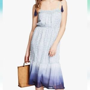 Knox Rose midi dress spaghetti strap w beautiful stitching Sz M